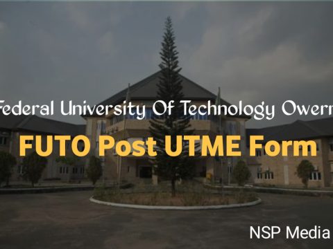 FUTO Post UTME Form