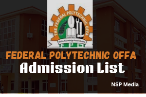 Federal Polytechnic Offa Admission List