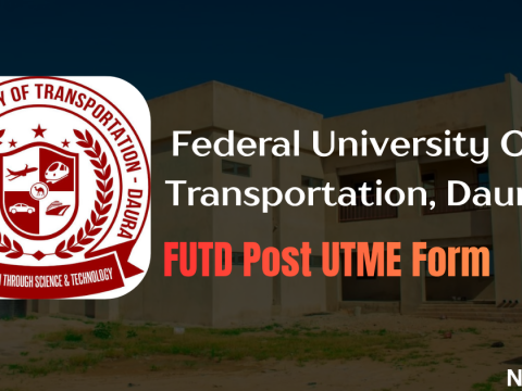 FUTD Post UTME Form