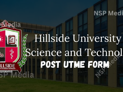 HUST Post UTME Form