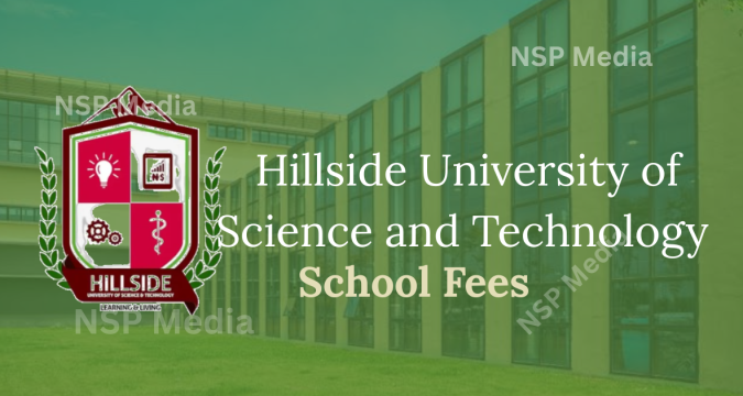 Hillside University School Fees