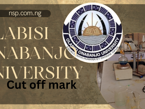 Olabisi Onabanjo University Cut Off Mark for 2026